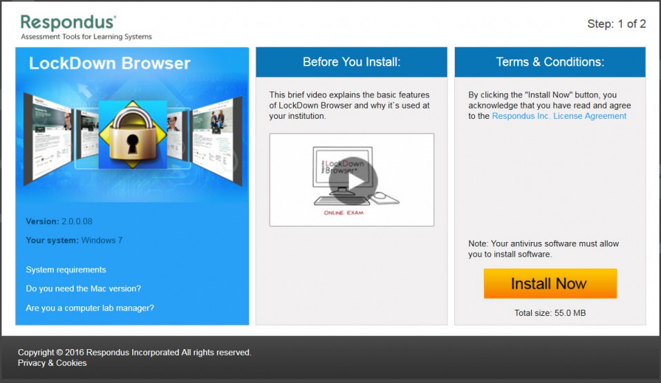 Lockdown Browser The Student Experience Respondus