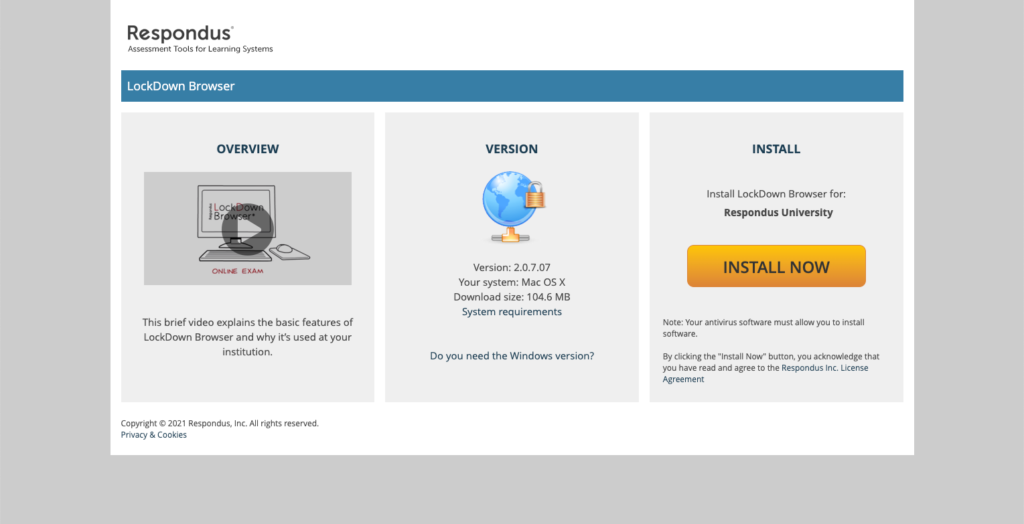 Using LockDown Browser with a Webcam The Student Experience Respondus